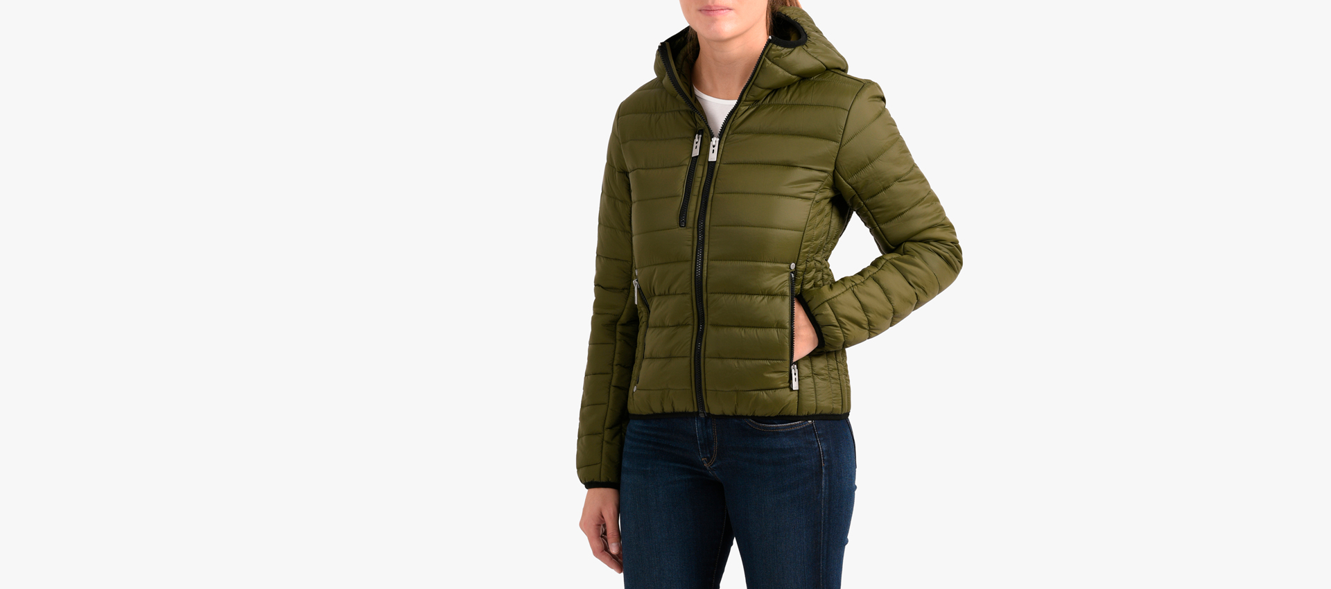 Doudoune Gap Légère Et Bouffante Pour Femme - Rouge - Taille M