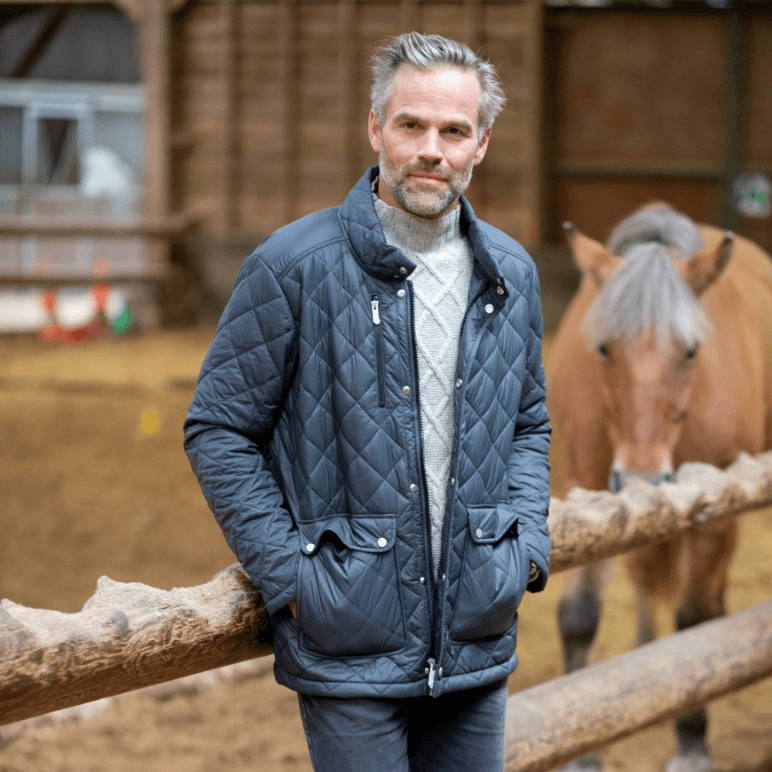 Veste matelassée homme